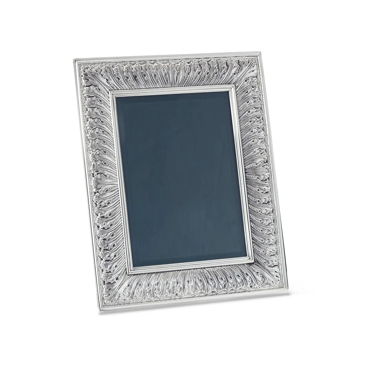 Buccellati - Medium Silver Linenfold Frame (5 x 7")