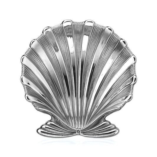 Buccellati Silver - Large Silver Chlamys Shell Dish