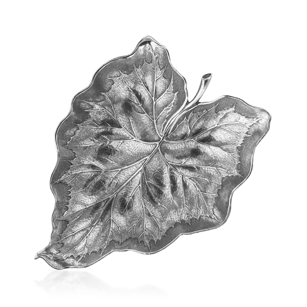 Buccellati Silver - Medium Silver Arum Leaf Dish
