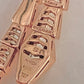 Bvlgari - 18k Rose Gold Viper Bangle Bracelet