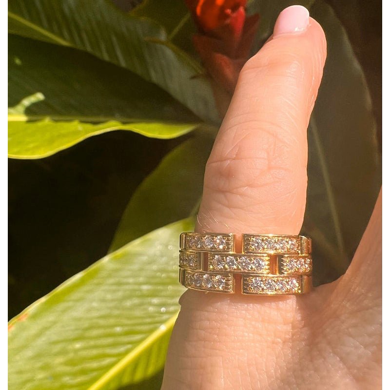 CRN4127300 - Cartier Destinée wedding ring - Platinum, diamonds - Cartier