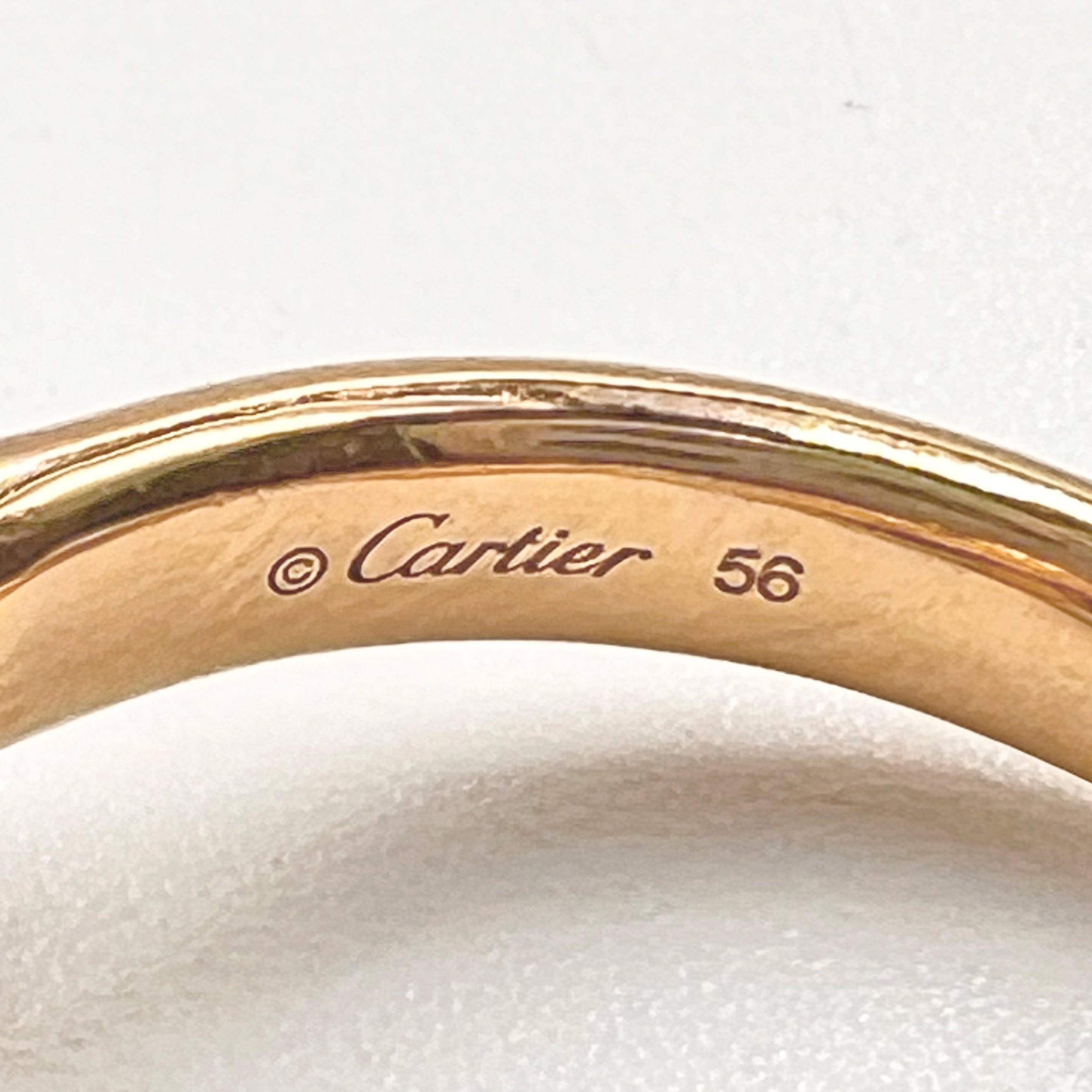 Cartier 18k outlet gold ring