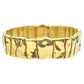 Elizabeth Gage - 18k Yellow Gold Bark Link Bracelet