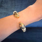 Estate Collection - Cartier 18k Gold Diamond Panther Cuff Bracelet