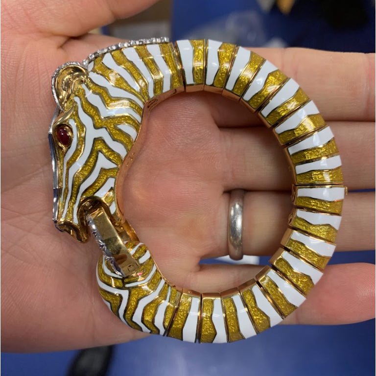 David webb 2025 zebra bracelet