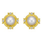 Estate Collection - Elizabeth Locke Mabe Pearl Diamond Earrings