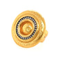 Estate Collection - Gurhan 22k Gold Diamond Moon Beam Ring