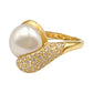 Estate Collection - Henry Dunay South Sea Pearl Diamond Sabi Ring
