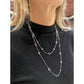 Estate Collection - Multicolored Sapphire Diamond by the Yard Necklace