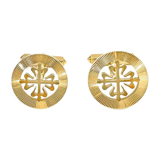 Estate Collection - Patek Philippe 18k Yellow Gold Calatrava Cufflinks