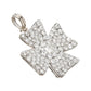 Estate Collection - Platinum Diamond Maltese Cross Pendant Brooch