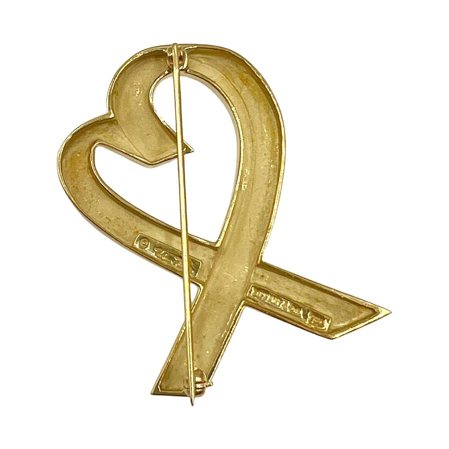 Estate Collection - Tiffany Paloma Picasso 18k Gold Loving Heart Pin