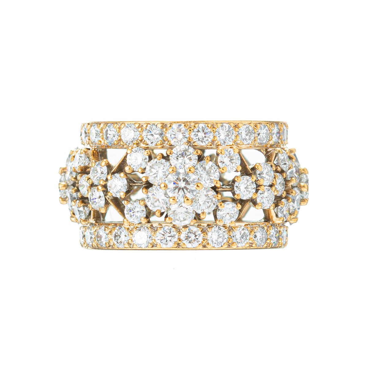 Estate Collection - Van Cleef & Arpels Diamond Snowflake Ring