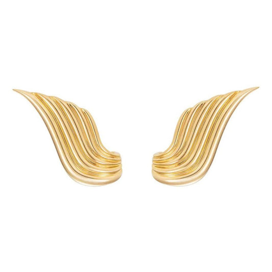 Fernando Jorge - 18k Yellow Gold Fire Ear Climbers