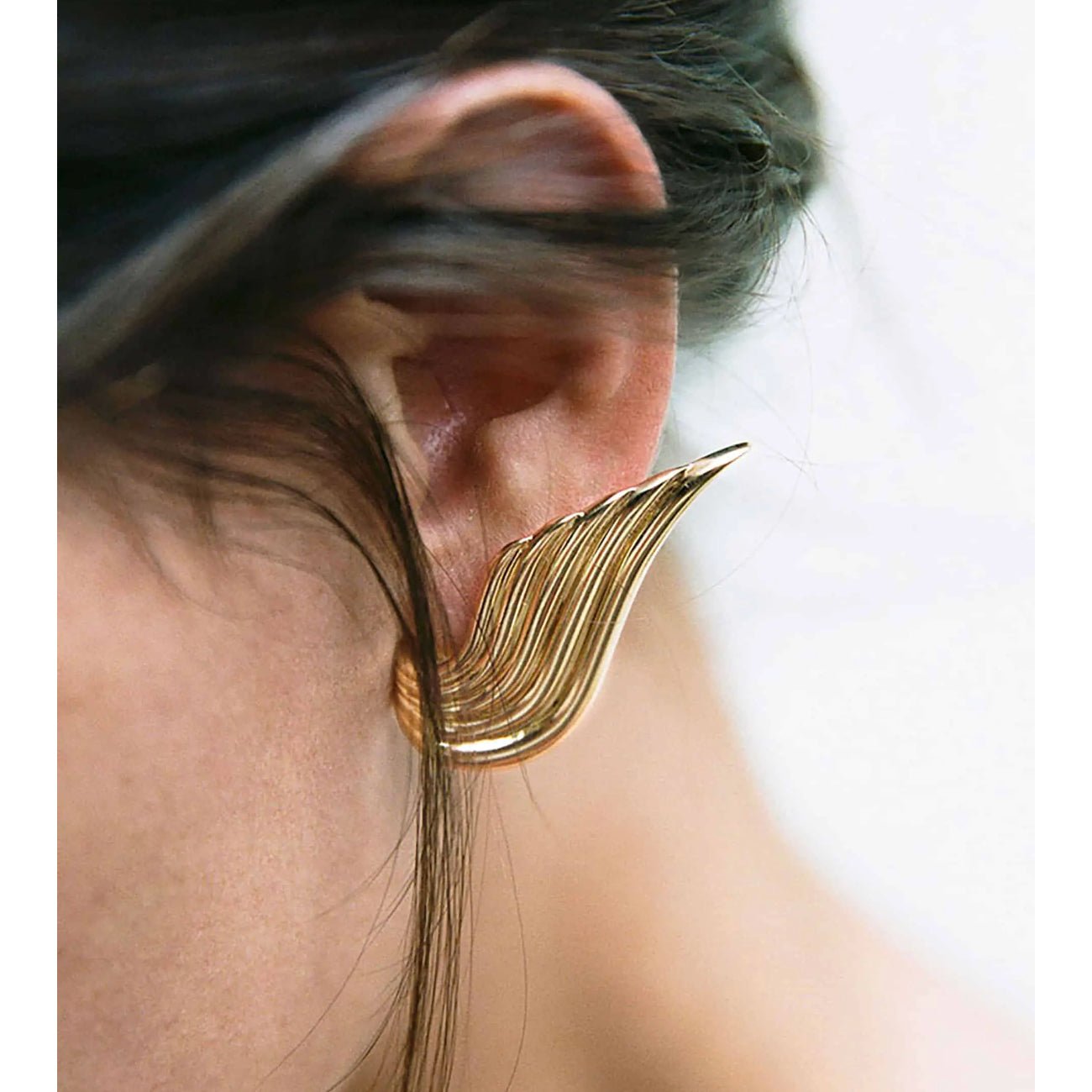 Feather on sale ear climber