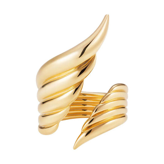 Fernando Jorge - 18k Yellow Gold Fire Ring