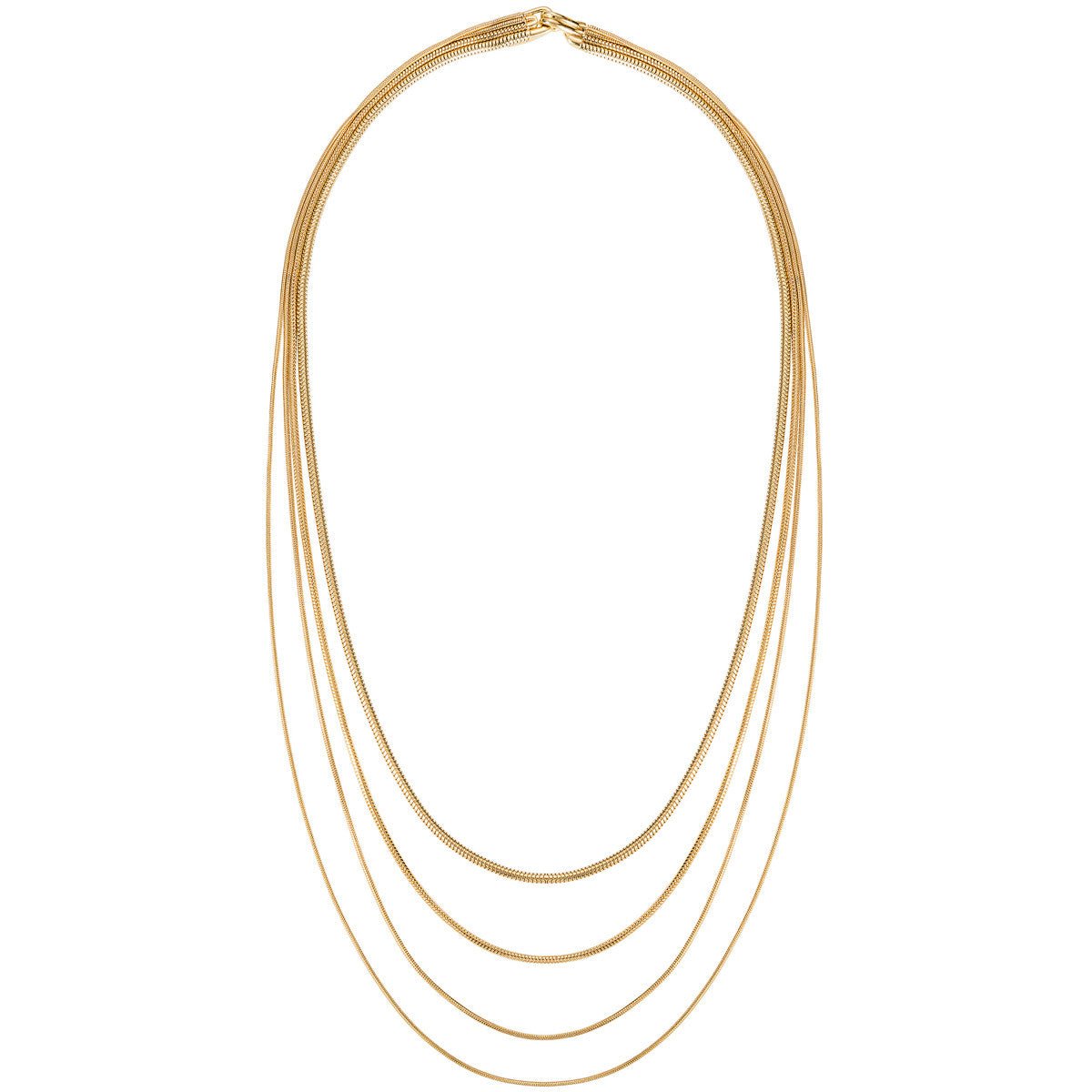 Fernando Jorge - 18k Yellow Gold Parallel Multi-Chain Necklace