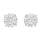 Greenleaf & Crosby - 11.03ct Round Brilliant Diamond Stud Earrings (G/SI)