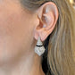 Greenleaf & Crosby - 18k White Gold Diamond Kalash Pendant Earrings