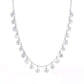 Greenleaf & Crosby - 18k White Gold Floating Diamond Fringe Necklace