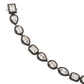 Greenleaf & Crosby - 18k White Gold Mixed-Shaped Diamond Black Agate Bracelet