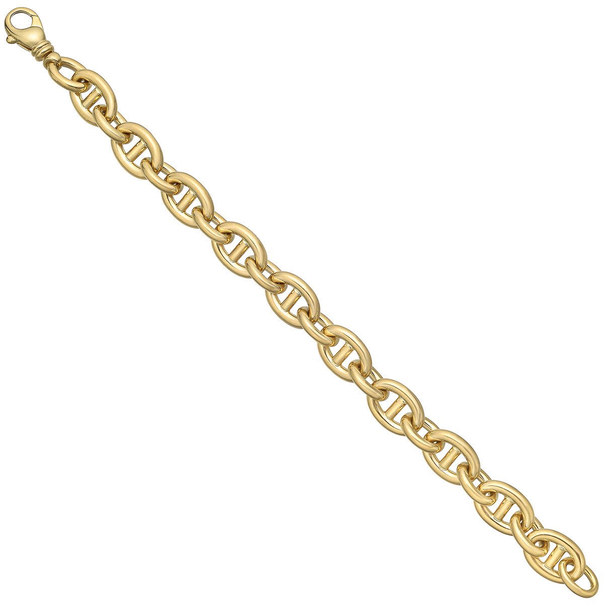 Greenleaf & Crosby - 18k Yellow Gold Anchor Link Bracelet