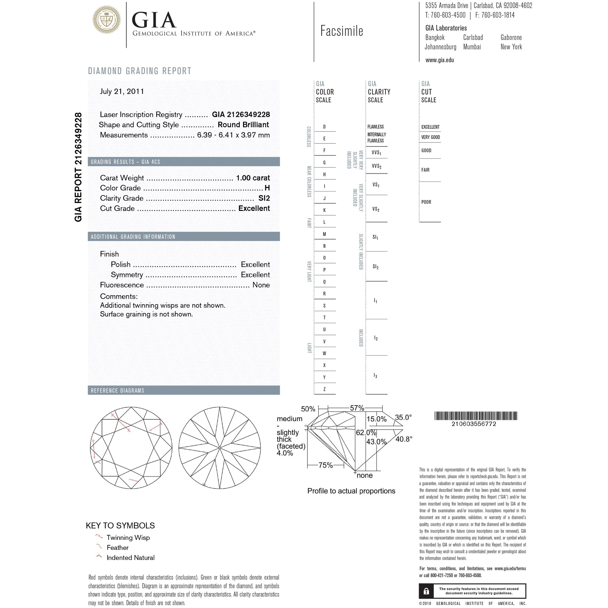 Greenleaf & Crosby - 2.00ct Round Brilliant Diamond Octagonal Halo Studs