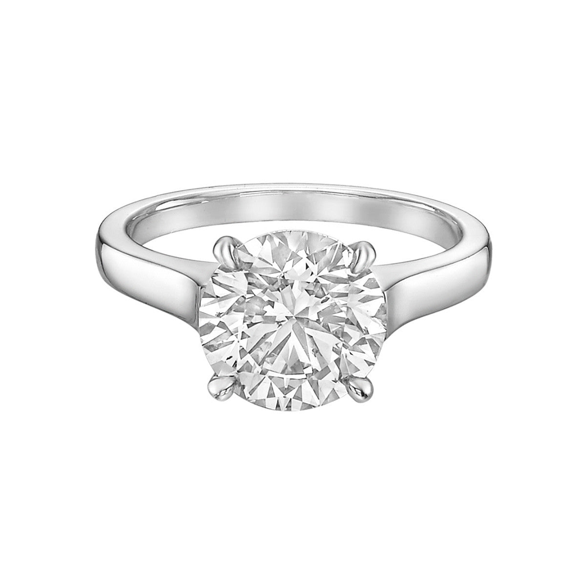 Greenleaf & Crosby - 2.70ct Round Brilliant Diamond Solitaire Ring (G/VS2)