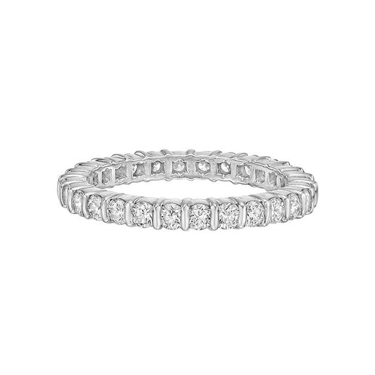 Greenleaf & Crosby - Bar-Set Diamond Eternity Band (1.12ct)