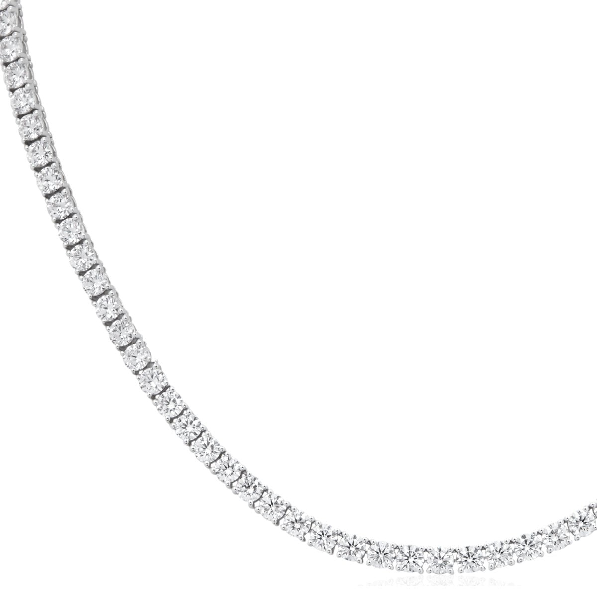 Greenleaf & Crosby - Classic Diamond Line Necklace (14.25tcw)