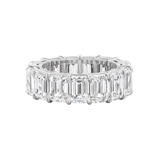 Greenleaf & Crosby - Emerald-Cut Diamond Eternity Band (8.51ct)