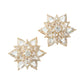Greenleaf & Crosby - Rose-Cut Diamond Lotus Flower Earrings
