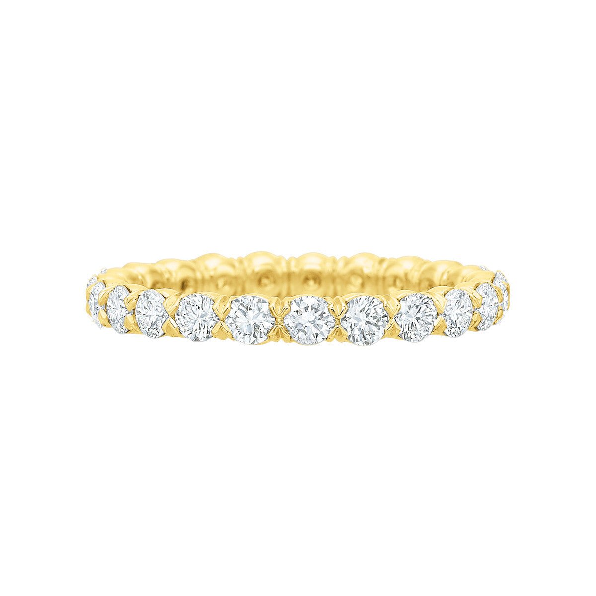 Greenleaf & Crosby - Round Brilliant Diamond Eternity Band (1.18ct)