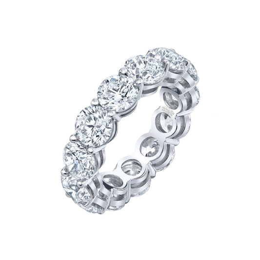 Greenleaf & Crosby - Round Brilliant Diamond Eternity Band (7.16tcw)