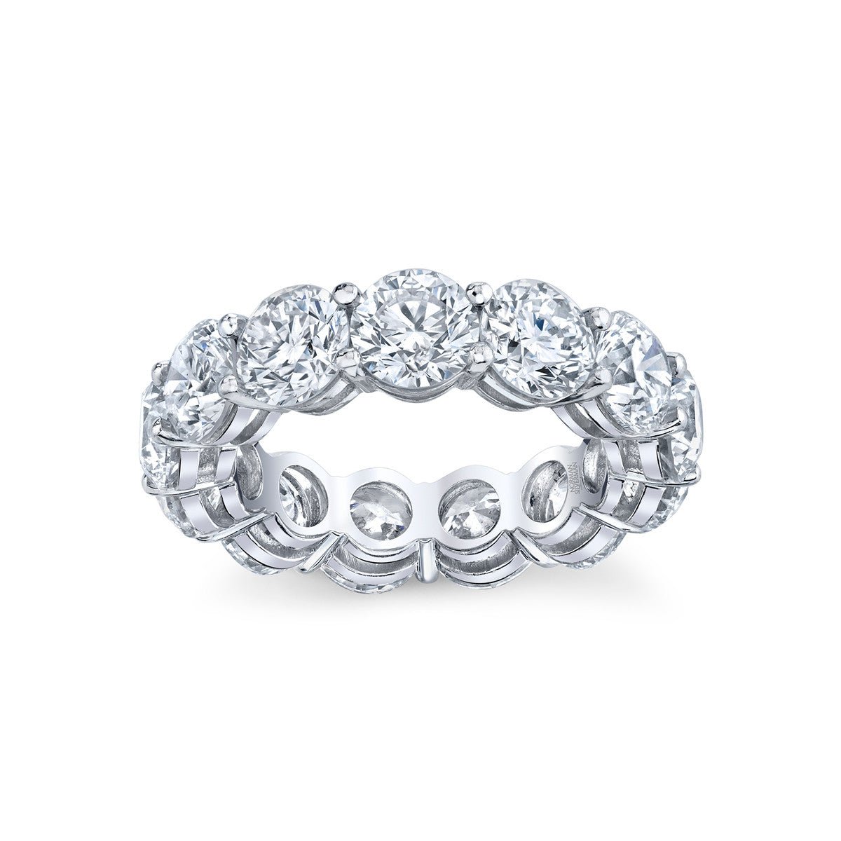 Greenleaf & Crosby - Round Brilliant Diamond Eternity Band (7.16tcw)