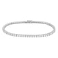 Greenleaf & Crosby - Round Brilliant Diamond Line Bracelet (3ct)