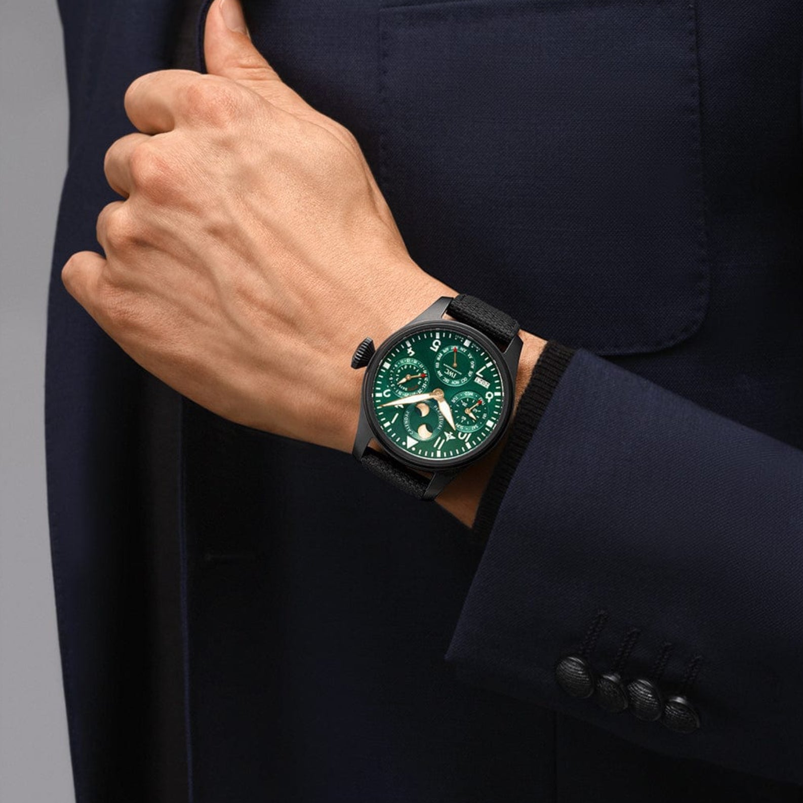 Iwc racing green discount pilot