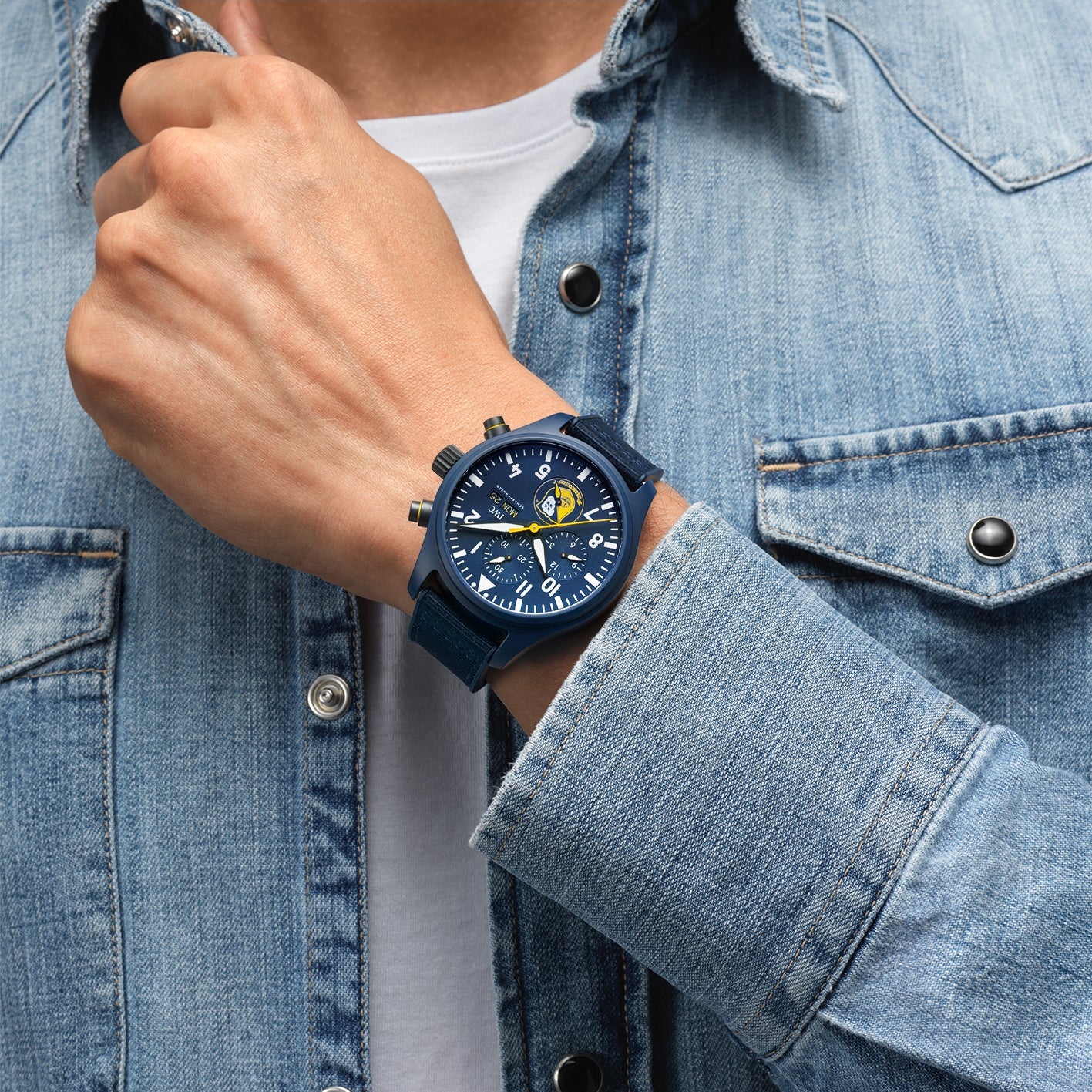 IWC Schaffhausen - Pilot's Watch Chronograph "Blue Angels" (IW389109)