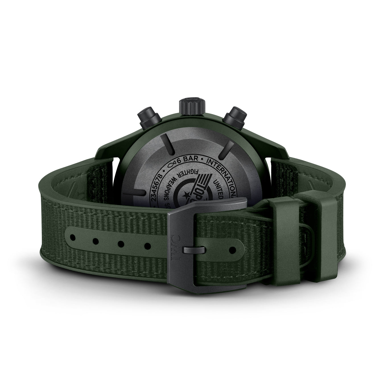 WTS IWC Woodlands Green Ceramic Top Gun Chronograph Pilot IW389106 - Rolex  Forums - Rolex Watch Forum