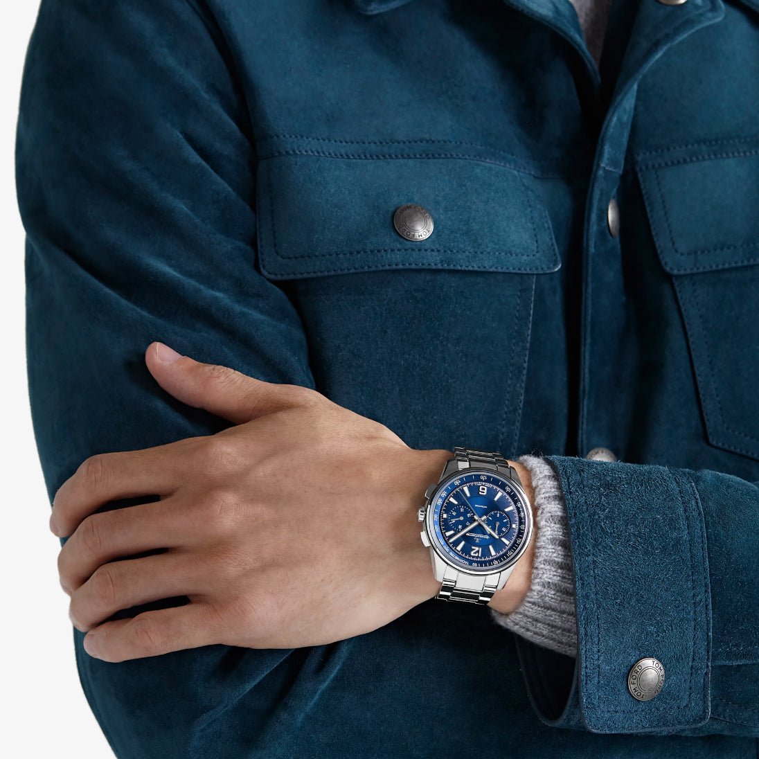 Jaeger lecoultre polaris hot sale blue dial