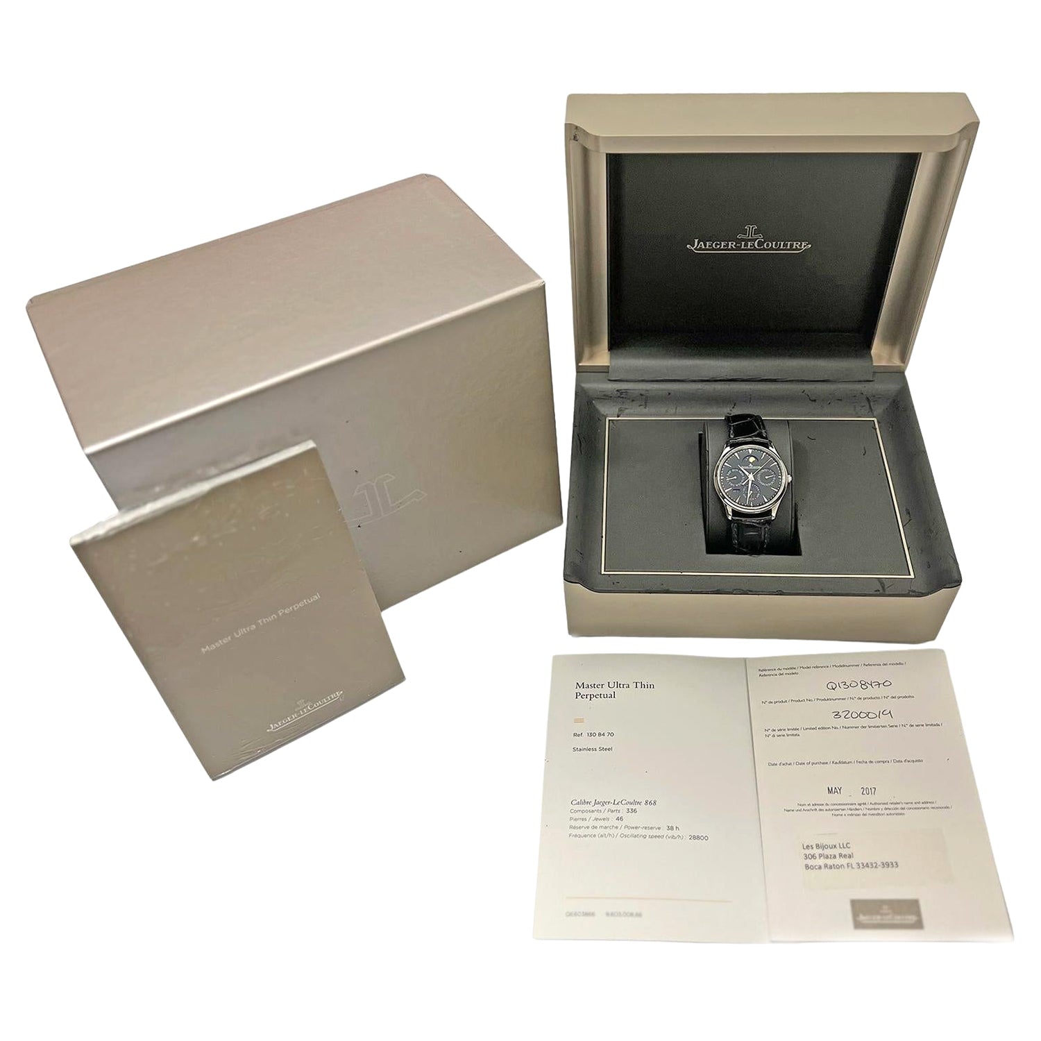 Jaeger-LeCoultre - Pre-Owned Master Ultra Thin Perpetual Calendar (Q1308470)