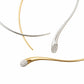 Leo Pizzo - 18k White Gold Diamond Wire Collar Necklace