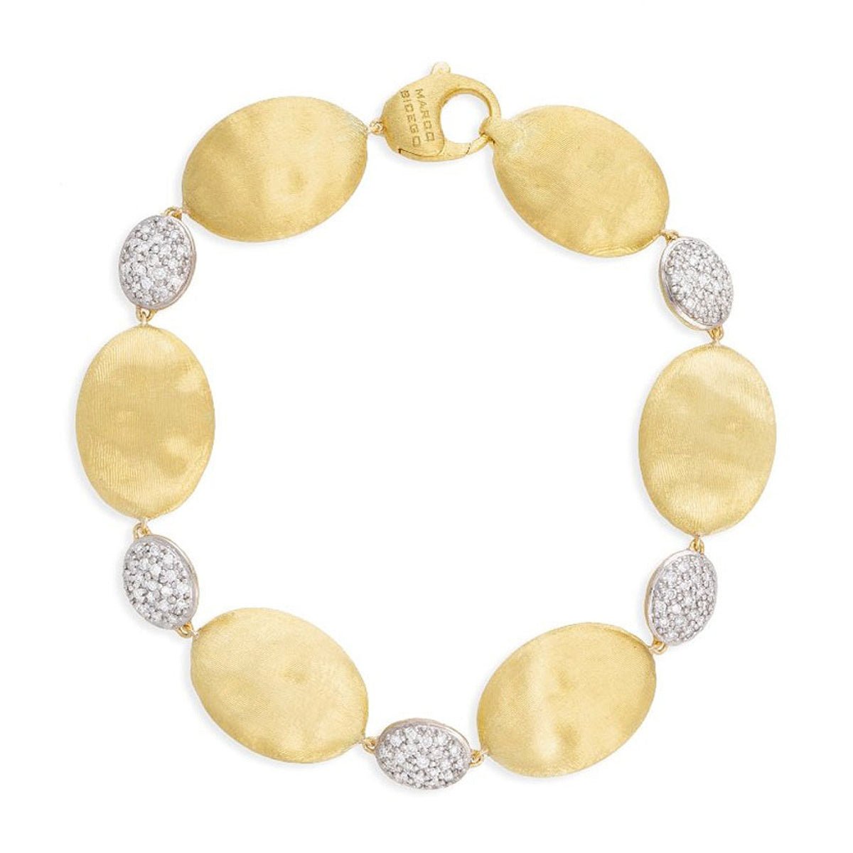 Marco Bicego - 18k Gold Diamond Siviglia Grande Bracelet