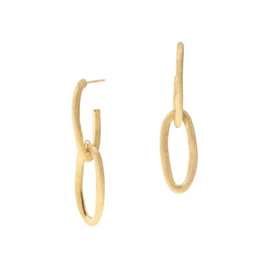 Marco Bicego - 18k Yellow Gold Jaipur Oval Double Link Earrings