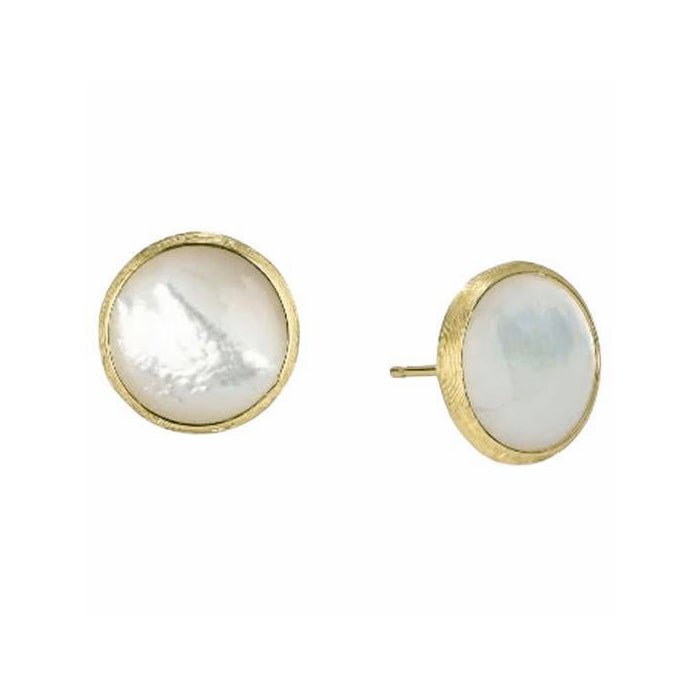 Marco Bicego - 18k Yellow Gold Mother-of-Pearl Jaipur Stud Earrings