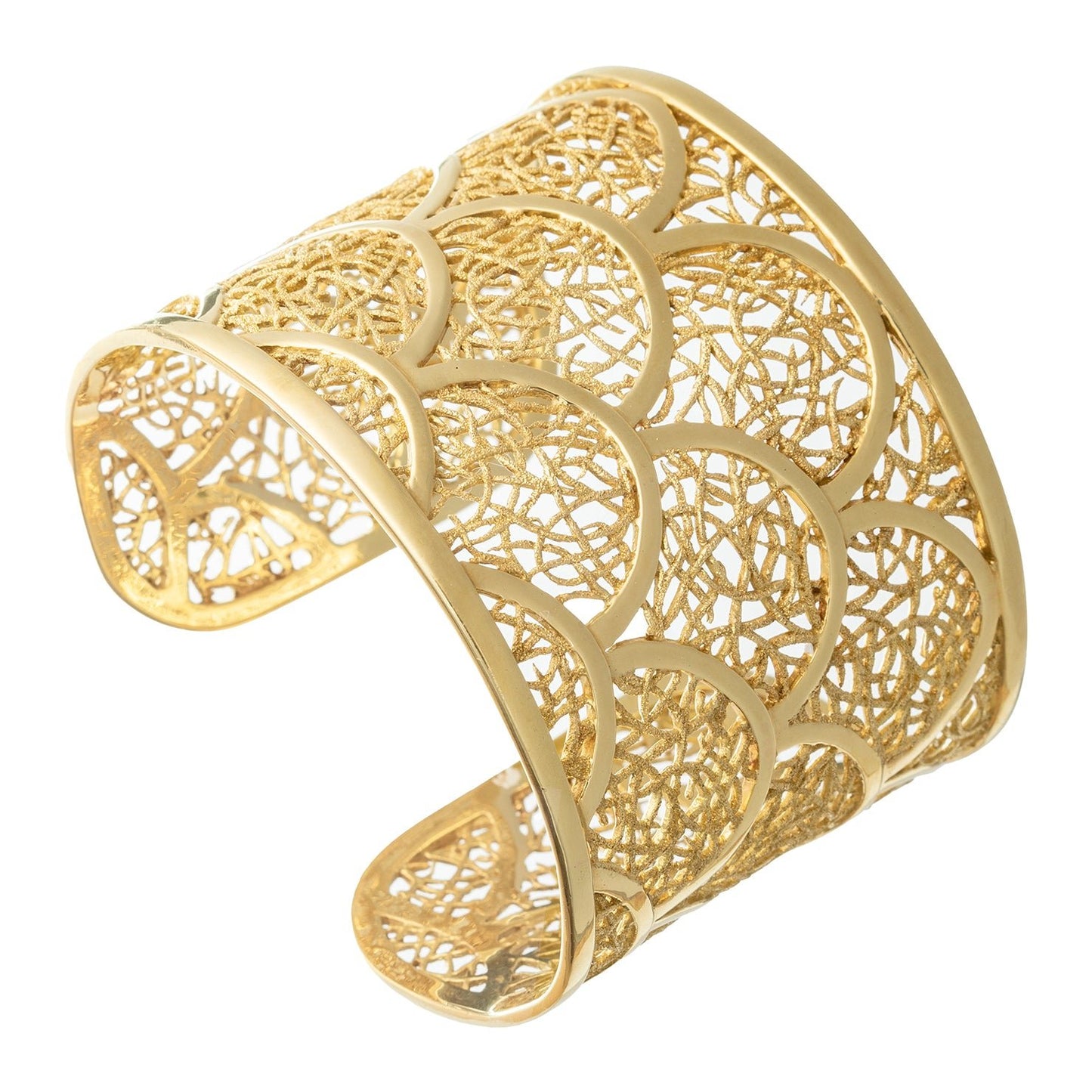 Nicholas Varney - 18k Yellow Gold Porto Nuevo Cuff Bracelet