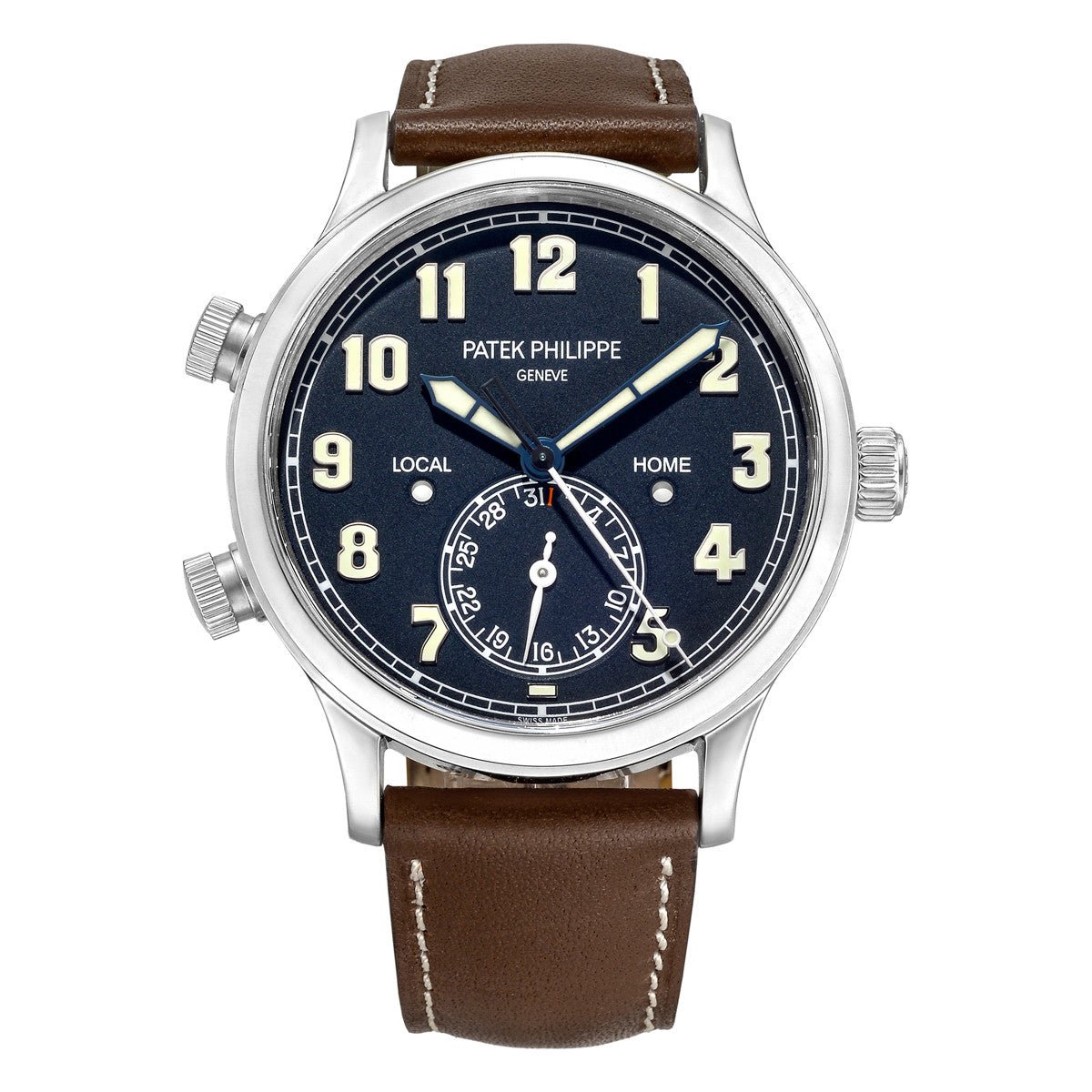 Patek Philippe - Pilot Travel Time White Gold, Ref. 5524G-001