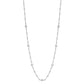 Roberto Coin - 18k White Gold Diamond Twisted Chain Necklace