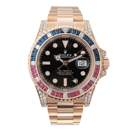 Rolex - GMT-Master II Gem-Set Pepsi (126755SARU)