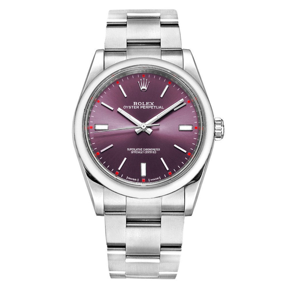 Rolex - Oyster Perpetual 39 "Red Grape" (114300)